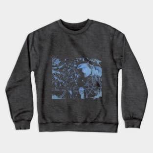 blue travels Crewneck Sweatshirt